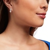 Thumbnail Image 3 of Marilyn Monroe™ Collection 3/4 CT. T.W. Journey Multi-Diamond Trio Drop Earrings in 10K White Gold