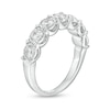 Thumbnail Image 3 of 1 CT. T.W. Diamond Seven Stone Anniversary Band in 10K White Gold