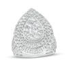 Thumbnail Image 1 of 4 CT. T.W. Pear-Shaped Multi-Diamond Double Frame Engagement Ring in 10K White Gold (J/I3)