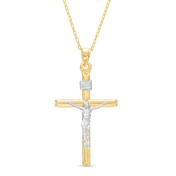 Crucifix Pendant in 14K Gold