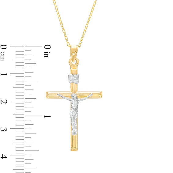 Crucifix Pendant in 14K Gold