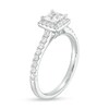 Thumbnail Image 3 of 1 CT. T.W. Princess-Cut Diamond Frame Engagement Ring in 14K White Gold (I/I2)