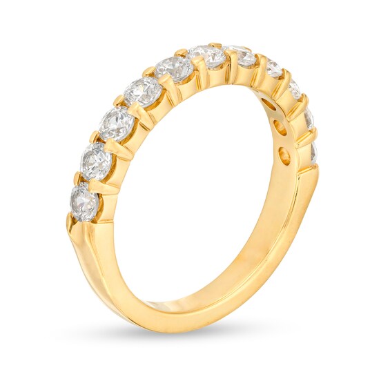 1 CT. T.w. Diamond Eleven Stone Anniversary Band in 14K Gold