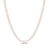 Thumbnail Image 1 of 5.0-10.0mm Freshwater Cultured Pearl Station Endless Strand Necklace-100"