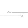 Thumbnail Image 3 of 1/8 CT. T.W. Diamond Triple Oval Link Bracelet in 10K White Gold - 7.25"