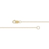 Thumbnail Image 3 of 1/8 CT. T.W. Diamond Triple Oval Link Bracelet in 10K Gold - 7.25"