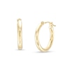 Thumbnail Image 0 of Child's 15.0mm Tube Hoop Earrings in 14K Gold