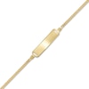 Thumbnail Image 1 of Child's ID Bracelet in 14K Gold – 6.0"