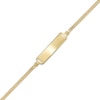 Thumbnail Image 0 of Child's ID Bracelet in 14K Gold – 6.0"