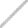 Thumbnail Image 1 of 1/4 CT. T.W. Diamond Cushion-Shaped Frame Line Bracelet in Sterling Silver – 7.5"