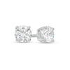 Thumbnail Image 1 of 1-1/4 CT. T.W. Certified Lab-Grown Diamond Solitaire Stud Earrings in 14K White Gold (I/SI2)