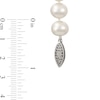 Thumbnail Image 2 of 8.5-9.5mm Freshwater Cultured Pearl Strand Necklace with Sterling Silver Filigree Clasp-23"