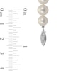 Thumbnail Image 2 of 9.5-10.5mm Freshwater Cultured Pearl Strand Necklace with Sterling Silver Filigree Clasp-30"