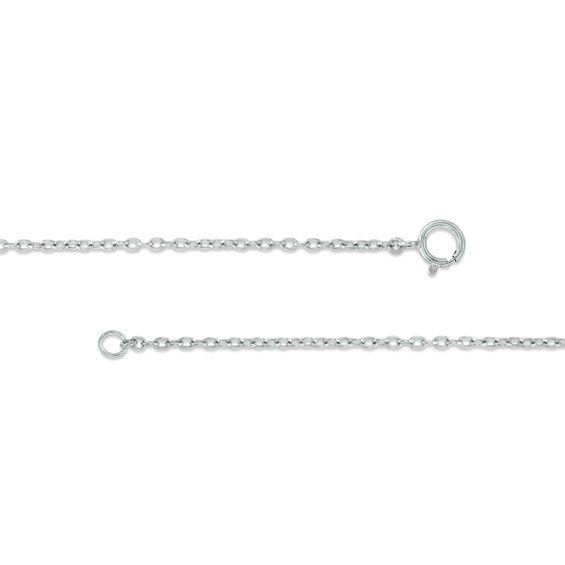 1 CT. T.w. Diamond "Y" Necklace in 10K White Gold