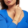 Thumbnail Image 2 of Diamond-Cut "Love" Bar Bolo Bracelet in 10K Gold – 9"