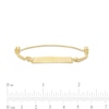 Thumbnail Image 3 of Diamond-Cut "Love" Bar Bolo Bracelet in 10K Gold – 9"