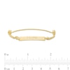 Thumbnail Image 3 of Diamond-Cut "Hope" Bar Bolo Bracelet in 10K Gold – 9"