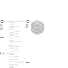 Thumbnail Image 3 of 1 CT. T.W. Multi-Diamond Frame Pendant and Stud Earrings Set in Sterling Silver