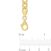 Thumbnail Image 2 of Octagonal Aquamarine Five Stone Bracelet in Sterling Silver with 18K Gold Plate - 7.25"
