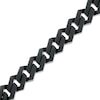 Thumbnail Image 1 of 1/2 CT. T.W. Square-Shaped Black Multi-Diamond Bracelet in Stainless Steel with Black Ion Plate – 8.75"