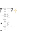 Thumbnail Image 2 of Child's Cross and Heart Stud Earrings Set in 14K Gold