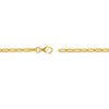Thumbnail Image 3 of 2.5mm Paper Clip Link Chain Anklet in Solid 14K Gold - 10"