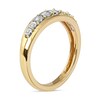 Thumbnail Image 2 of 1/6 CT. T.W. Diamond Single Row Nine Stone Ring in 10K Gold
