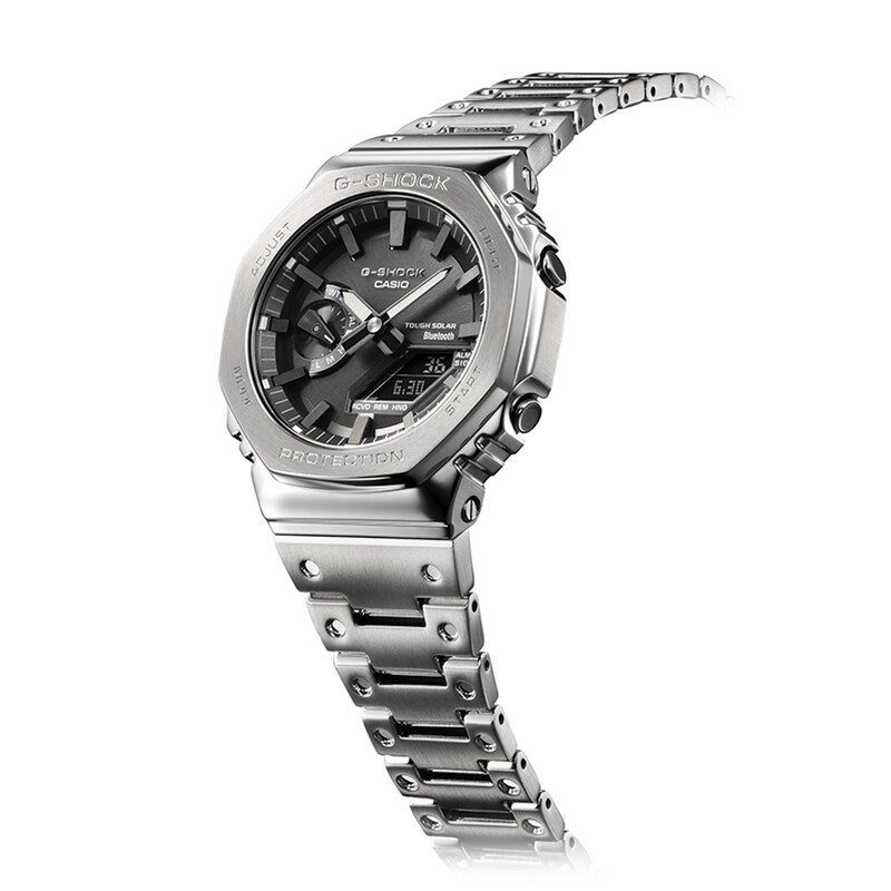 Main Image 2 of Men's Casio G-Shock Classic Solar Powered Watch with Black Dial (Model: GMB2100D-1A)