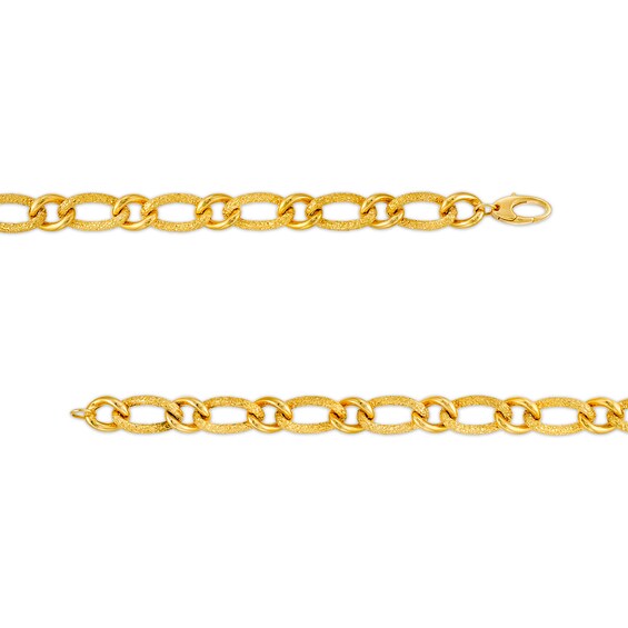 Oro Diamanteâ¢ 2.0mm Diamond-Cut Link Chain Bracelet in Hollow 14K Gold â 7.25"