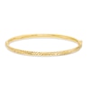 Thumbnail Image 0 of Oro Diamante™ 4.0mm Diamond-Cut Bangle in Hollow 14K Gold