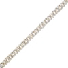 Thumbnail Image 1 of Oro Diamante™ Diamond-Cut 4.5mm Cuban Curb Chain Bracelet in Hollow 14K Two-Tone Gold – 7.5"