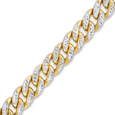 Gold Bracelet 14K Gold Cuban Link Chain Bracelet Womens -  Denmark