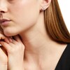 Thumbnail Image 2 of 2 CT. T.W. Certified Lab-Grown Diamond Solitaire Hidden Frame Stud Earrings in 10K White Gold (I/I1)