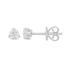 Thumbnail Image 1 of 1/4 CT. T.W. Diamond Solitaire Stud Earrings in Platinum