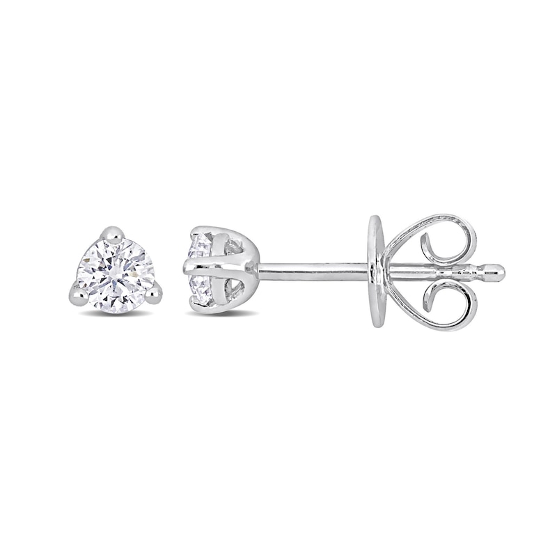 1/4 CT. T.W. Diamond Solitaire Stud Earrings in Platinum