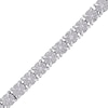 Thumbnail Image 3 of 1/4 CT. T.W. Diamond Tennis Bracelet in Sterling Silver 