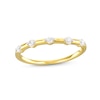 Thumbnail Image 1 of 1/10 CT. T.W. Diamond Five Stone Anniversary Band in 10K Gold