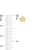 Thumbnail Image 5 of Star and Moon Stud Earrings Set in 14K Gold