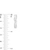 Thumbnail Image 2 of 1/5 CT. T.W. Diamond Intertwined J-Hoop Earrings in Sterling Silver