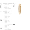 Thumbnail Image 3 of Men's 13.1mm Huggie Hoop Earrings in 14K Gold