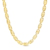 Thumbnail Image 1 of Men's Diamond-Cut Link Necklace in 10K Gold - 24"