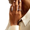 Thumbnail Image 2 of 1/5 CT. T.W. Diamond Cursive "love" Script Ring in Sterling Silver