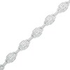 Thumbnail Image 1 of 2 CT. T.W. Diamond Frame Buckle Link Bracelet in 10K White Gold