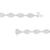Thumbnail Image 3 of 2 CT. T.W. Diamond Frame Buckle Link Bracelet in 10K White Gold