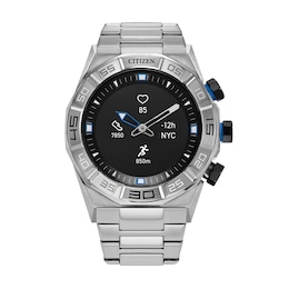 Men's Citizen CZ Smart Hybrid Watch with Black Dial (Model: JX1001-51E)