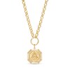 Thumbnail Image 1 of Eye of Providence Medallion Necklace in 10K Gold