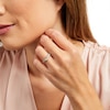 Thumbnail Image 2 of 1/3 CT. T.W. Diamond Multi-Row Chevron Band in 10K Rose Gold
