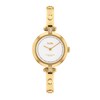 Thumbnail Image 1 of Ladies' Coach Cary Crystal Accent Gold-Tone Bangle Watch with White Dial (Model: 14504082)