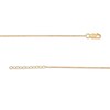 Thumbnail Image 3 of 1/6 CT. T.W. Diamond Sideways Cross Bracelet in 10K Gold – 7.5"