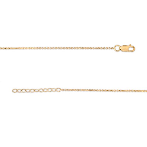 1/6 CT. T.w. Diamond Sideways Cross Bracelet in 10K Gold â 7.5"